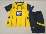 Dortmund Home  kids 1:1 Quality Soccer Jersey   24-25