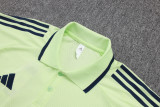 Real Madrid  Polo Fans Green 1:1 Quality Soccer Jersey  25-26