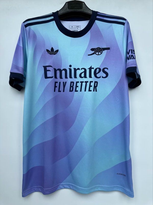 Arsenal third  Away  Fans 1:1 Quality Soccer Jersey    24-25