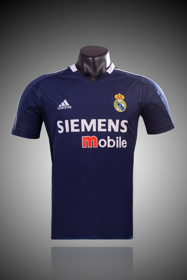 Retro Real Madrid away fans 1:1 Quality Soccer Jersey 2004-2005