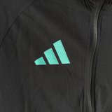 Algeria Windbreaker Sets With pants  Black 1:1 Quality Soccer Jersey  25-26
