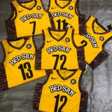 Brooklyn Nets Commemorate Edition Yellow #13 HARDEN  1:1 Quality NBA  Season Jerseys 2020
