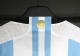 Argentina Home   Player  3 Stars  1:1 Quality Soccer Jersey  2022