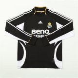 Retro Real Madrid Training Black Fans 1:1 Quality Soccer Jersey 2006-2007