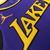 Los Angeles Lakers Jordan  Prople #6 James  round neck   1:1 Quality NBA Season Jerseys  2023