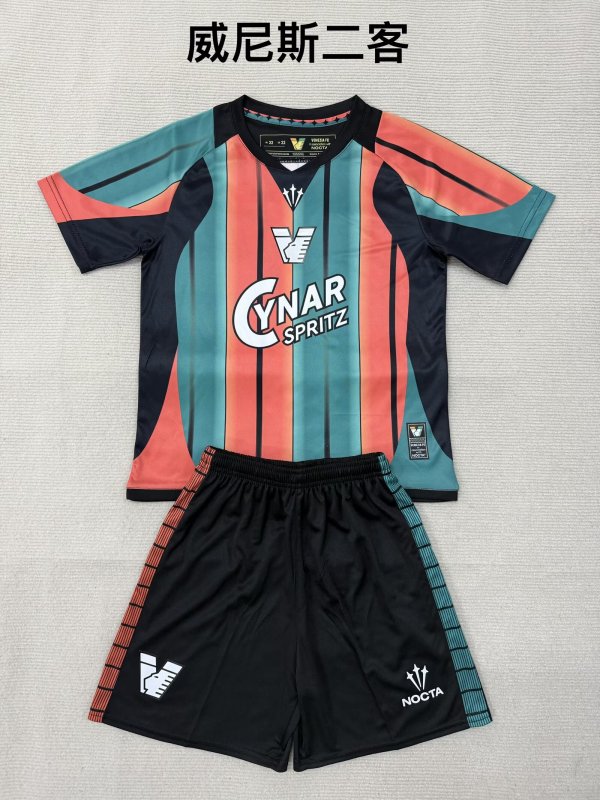 Venezia Fourth Third Away Fans (kids and man ) 1:1 Quality Soccer Jersey  25-26