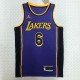 Los Angeles Lakers Jordan  Prople #6 James  round neck   1:1 Quality NBA Season Jerseys  2023