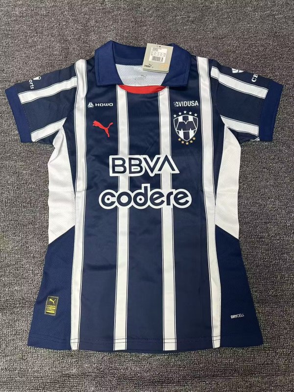 Monterrey home women  fans  1:1 Quality Soccer Jersey   24-25