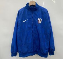 Chelsea  Windbreaker  Blue 1:1 Quality Soccer Jersey  25-26