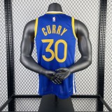 Golden State Warriors  V-neck blue #30 CURRY 1:1 Quality NBA Season Jerseys 2023