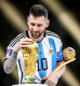 Argentina Home Fans 3 Stars  1:1 Quality Soccer Jersey  2022