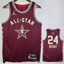 ALL-STAR BRYANT #24 Red NBA Jerseys 24-25