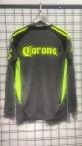 Club American Long Goalkeeper Black Fans 1:1 Quality Soccer Jersey  25-26