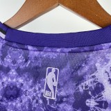 Los Angeles Lakers  Purple Honor Edition 6 James  round neck  NBA Jerseys 2023
