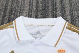Retro Real Madrid long  home Kids  1:1 Quality Soccer Jersey 2011-2012