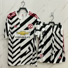 Retro Manchester United   Kits Suit   Third Away  Fans 1:1 Quality Soccer Jersey   2020-2021