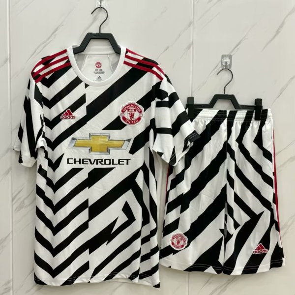 Retro Manchester United   Kits Suit   Third Away  Fans 1:1 Quality Soccer Jersey   2020-2021