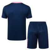 Barcelona Training clothing set Blue 1:1 Quality Soccer Jersey   25-26
