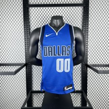 Mavericks #00 CHRISTE Blue NBA Jerseys  2025