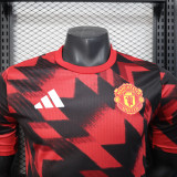 Manchester United Special Edition  Player training   1:1 Quality Soccer Jersey    25-26