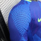 Brazil away long  player 1:1 Quality Soccer Jersey 25-26