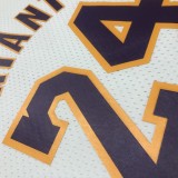 Los Angeles Lakers Kobe #24 BRYANT Mitchell & Ness 2009-10 White Hardwood Classics Swingman NBA Jerseys