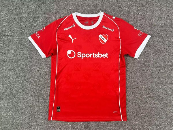 Independiente  Home  fans  1:1 Quality Soccer Jersey  25-26