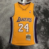 Los Angeles Lakers Yellow  Kobe  #24 BRYANT   NBA Jerseys  2008-2009
