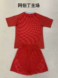 Aberdeen  home  kids  1:1 Quality Soccer Jersey   24-25
