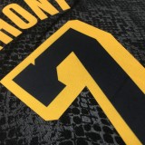 Los Angeles Lakers Black  snake pattern #7 ANTHONY 1:1 Quality NBA Season Jerseys