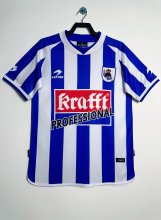 Retro Real Sociedad home  fans   1:1 Quality Soccer Jersey  2002-2003