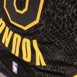 Los Angeles Lakers Black Mamba Great Snake Edition #0 YOUNG 1:1 Quality NBA Season Jerseys