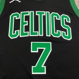 Boston Celtics Black #7 BROWN  1:1 Quality NBA Jerseys  2021
