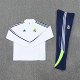 Real Madrid Training  Tracksuit white  (Kids And Man )  1:1  25-26
