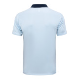 France Polo Fans Blue 1:1 Quality Soccer Jersey  24-25