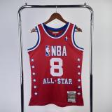 Los Angeles Lakers Kobe #8 BRYANT REd All-Star NBA Jersey 2003