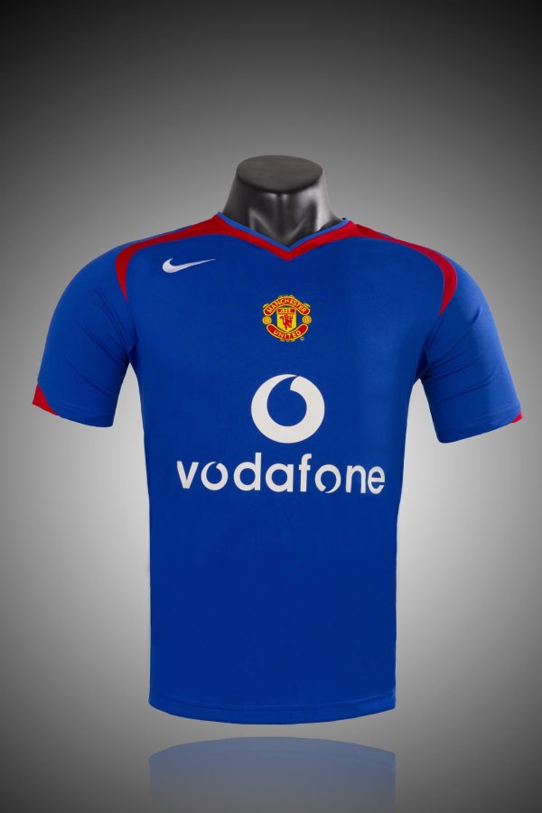 Retro Manchester United away 1:1 Quality Soccer Jersey  2005-2006