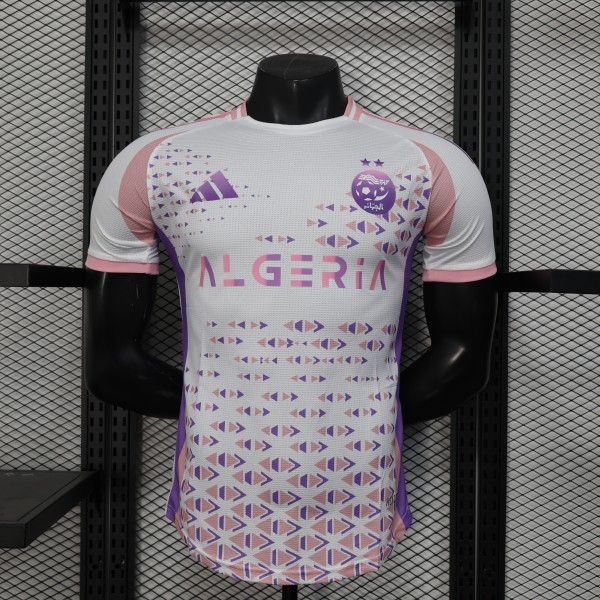Algeria  White  Player 1:1 Quality Soccer Jersey 2025