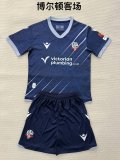 Bolton Away Fans  (Kids and Man)  1:1 Quality Soccer Jersey  25-26