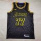 Los Angeles Lakers Kids Black  snake pattern  #77 DONCIC  1:1 Quality NBA Jerseys