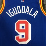 Golden State Warriors Blue Retro #9 IGUODALA 1:1 Quality NBA Season Jerseys 75 Year