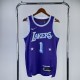 Los Angeles Lakers City Edition Pruple #1 RUSSELL 1:1 Quality NBA Season Jerseys  2022