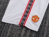 Retro Manchester United Long Home Kids   1:1 Quality Soccer Jersey 1998-1999