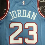 Chicago Bulls Blue #23 JORDAN 1:1 Quality NBA  Season Jerseys