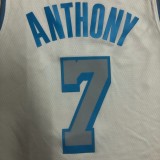 Retro Los Angeles Lakers White #7 ANTHONY 1:1 Quality NBA Season Jerseys 2021