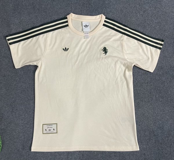 Juventus T-shirt White Fans 1:1 Quality Soccer Jersey   25-26