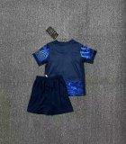 Atletico Madrid third away kids   1:1 Quality Soccer Jersey   24-25