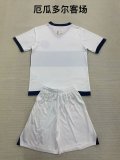 Ecuador away kids 1:1 Quality Soccer Jersey  24-25