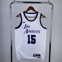 Los Angeles Lakers City Edition White  #15  REAVES   1:1 Quality NBA Season Jerseys  2023