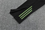Real Madrid Training  Tracksuit Green Black  (Kids And Man )  1:1  25-26